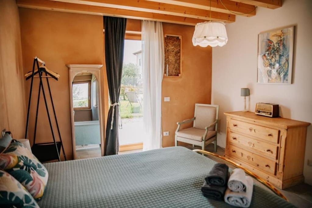 Country Apartment, Near Bardolino And Lazise Calmasino Buitenkant foto